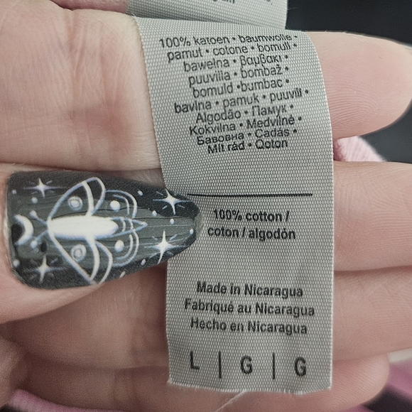 You Can't Sit With Us Tie Dye Pink Long Sleeve Tee Fall Halloween Size Small-2XL - Picture 6 of 7